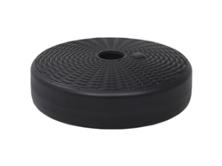 Maison Exclusive - Base De Sombrilla Rellenable Con Arena/agua Negro 24 L