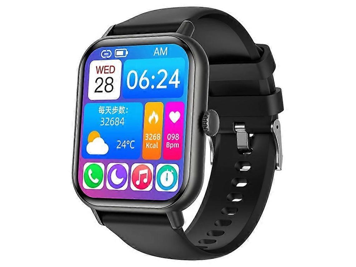 Reloj inteligente Zw62 de 2,01 pulgadas con llamadas Bluetooth, monitorización de frecuencia cardíaca y resistencia al agua IP67 Ly Ebike