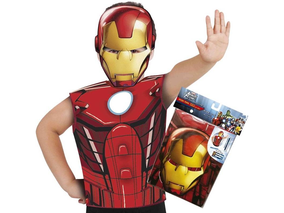 Disfraz de Hombre RUBIE'S O el kit de Iron Man (Poliéster - Tam: 3-6 Años)