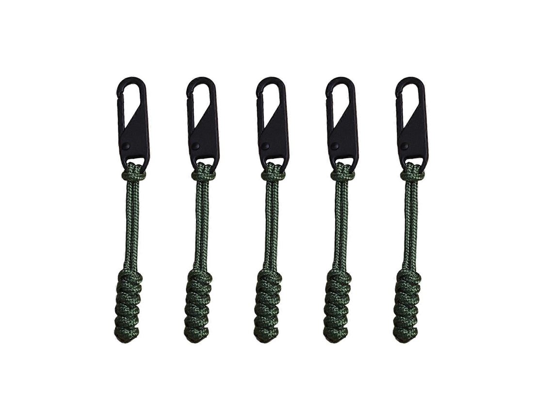 5 lotes de cremalleras fiables para mochilas, maletas, tiendas de campaña y excursiones y acampadas, tipo C2
