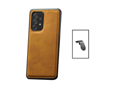Funda para Samsung Galaxy A52/A52 5G GIFT4ME Piel Marrón