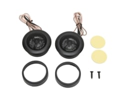 2 Tweeters De Dome Para Carro 120w Alto Sensibilidade Falante Estéreo Para Sistema De Áudio