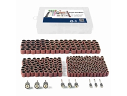 Kit De Cilindros De Lijado De 338 Piezas Con Accesorios Para Pulido Y Herramientas Rotativas.