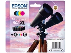 Pack de Cartuchos de tinta EPSON 502 XL -C13T02W64020