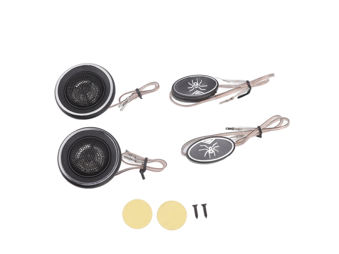Tweeters De Cúpula De 150 W Y 4 Ohmios Con Condensadores Integrados Para Sistemas De Audio De Automóviles.