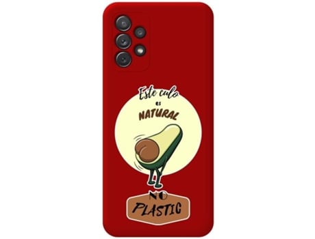 Carcasa Samsung Galaxy A72 TUMUNDOSMARTPHONE Natural No Plastic Rojo