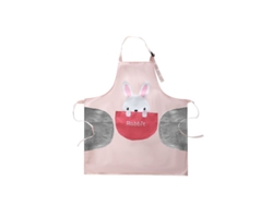 2026-33145-delantal De Conejo Animado Impermeable Ajustable Para Cocina Barbacoa Niños Adolescentes