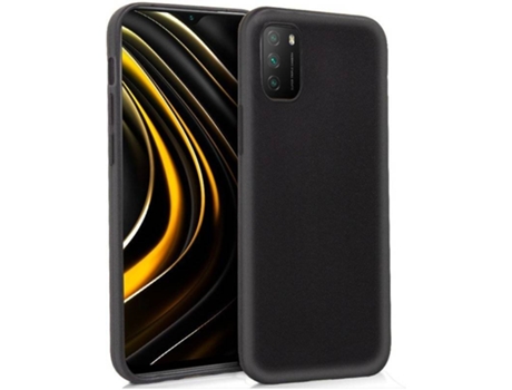 Carcasa Xiaomi Redmi Note 9 4G G4M Protección Trasera Silicona Negro