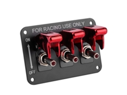 Panneau De Conmutateur Bascule Course Durable 12v 20a Para Voiture Rv, Conmutadores Relais