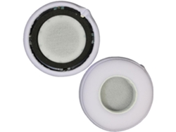 Almohadillas De Repuesto Para Auriculares Mixr, De Piel Proteínica Blanca Suave.