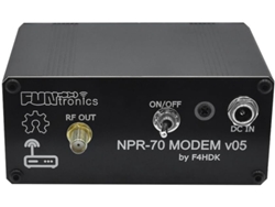 Módem F4hdk Npr-70 V05 De Banda De 70 Cm Para Transmisión De Paquetes De Radioaficionados.
