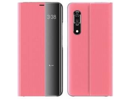 Carcasa Huawei P30 Lite LMOBILE Libro Horizontal Rosa