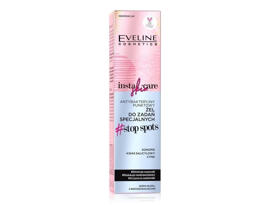 Eveline Insta Skin Care punto de gel antibacterial para las tareas de 20ml