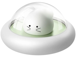 Luz Nocturna Ratón Infantil Con 3 Niveles De Luz Luz Nocturna Led Recargable Con Temporizador De 20 Minutos Y Control Push Down Verde Yizhood