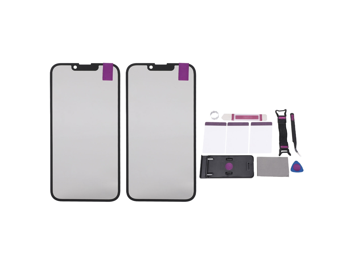 Kit De Reparación De Cristal Para Pantalla Frontal Externa Para Ios 14 Con Adhesivo Oca (2 Unidades)