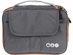 Organizador De Cables Portátil Multifuncional, Bolsa De Almacenamiento De Tela Gris