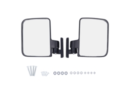 Espejos Laterales De Gran Angular Resistentes A Impactos Para Carritos De Golf - 1 Par