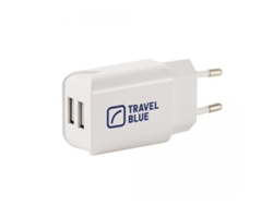 Cargador De Pared Usb Dual - Europa TRAVEL BLUE