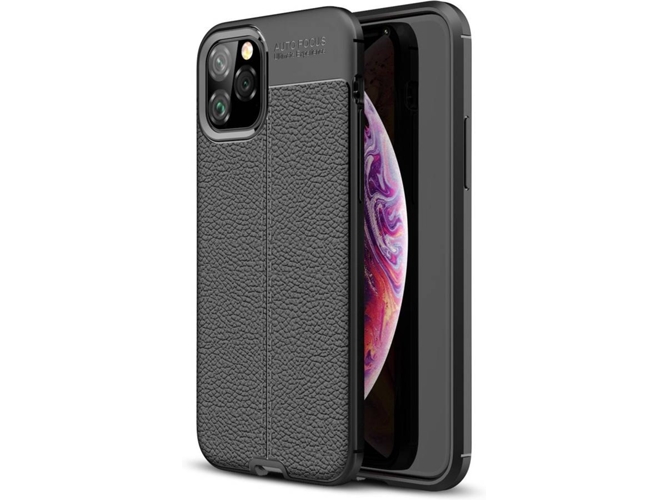 Funda iPhone 11 Pro PHONESHIELD Rugged Leather Negro