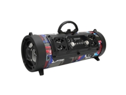Altavoces inalámbricos Bluetooth Yunzii Graffiti RGB con subwoofer y conexión por voz, para fiestas en casa y al aire libre