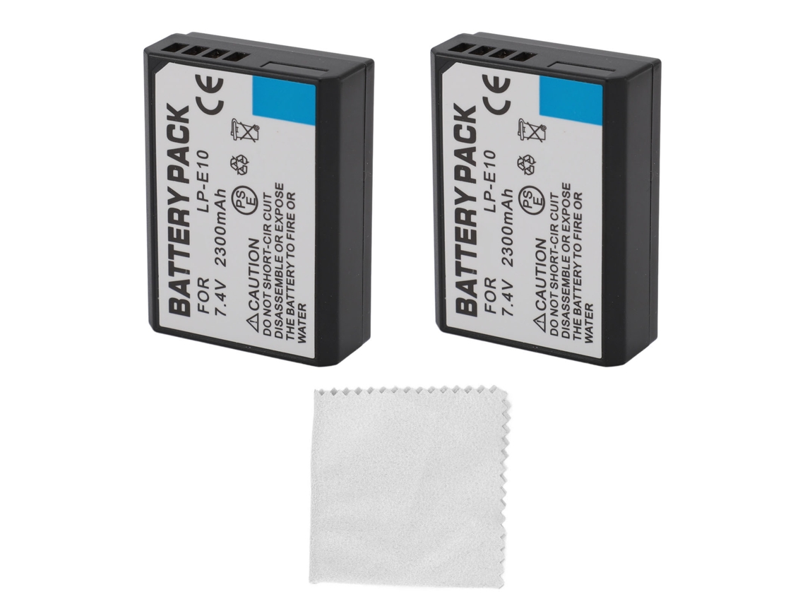 Batería Lp-e10 De 2300 Mah Para Cámaras Kiss X50, X70, T5, T3, T100, 4000d, 3000d, 2000d, 1500d, 1300d, 1200d Y 1100d.