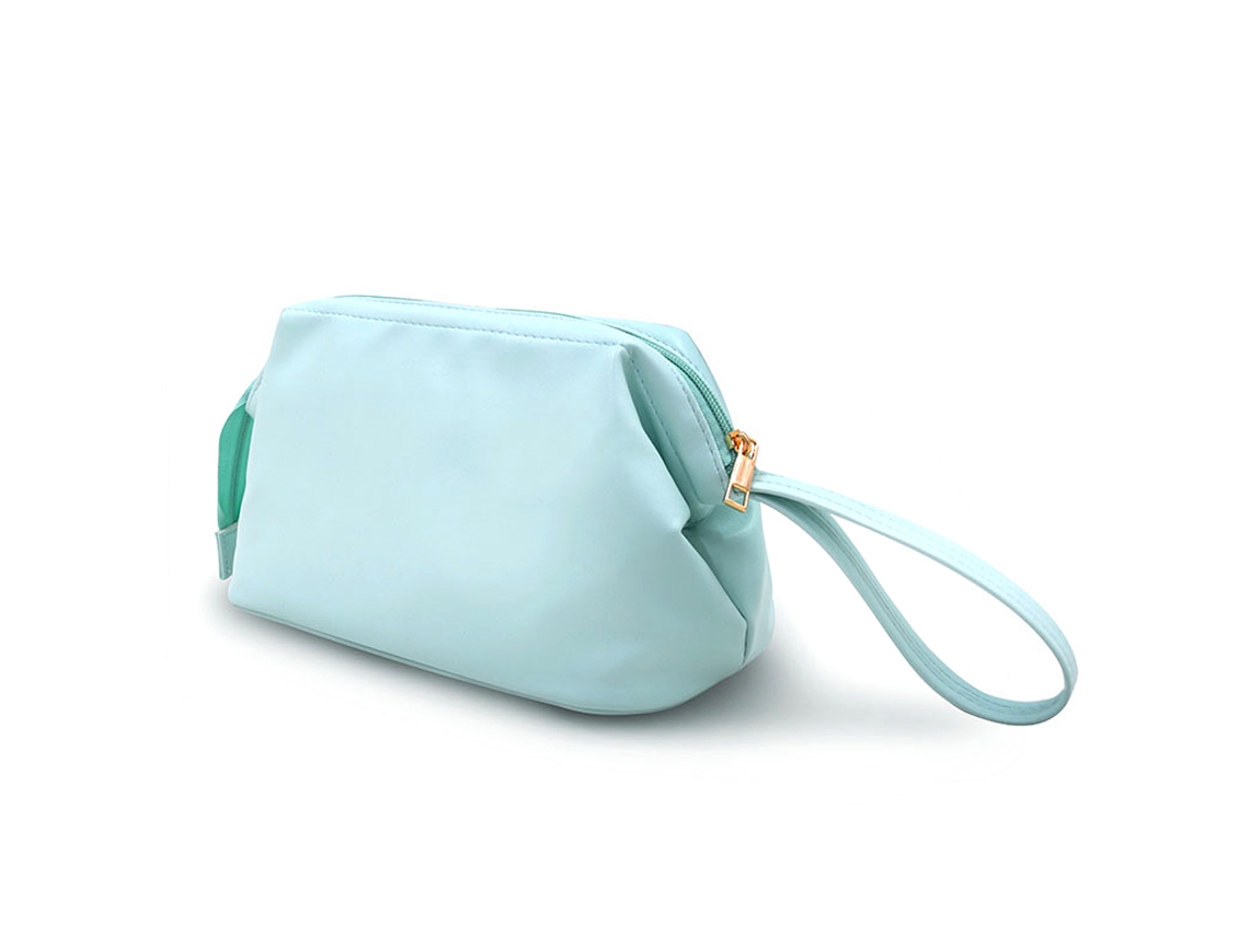 Bolso del maquillaje del cuero de la PU, pequeño, portátil, bolso del artículo de tocador del viaje para las mujeres NEVEANCE
