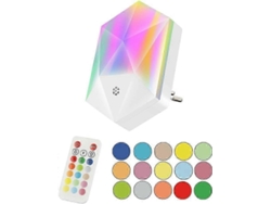 Enchufe con luz nocturna para niños, enchufe con luz nocturna RGB, enchufe con luz LED. Rosewell