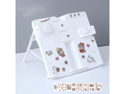 Portavasos Ajustable Para Libros Con Clip De Páginas, Soporte De Lectura Para Textos, Teléfonos Y Tablets Estilo Básico