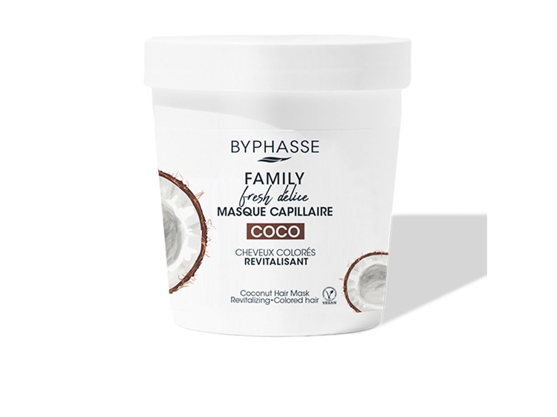 Mascarilla para el Pelo BYPHASSE Family Fresh Delice Cabello Coloreado (250 ml)