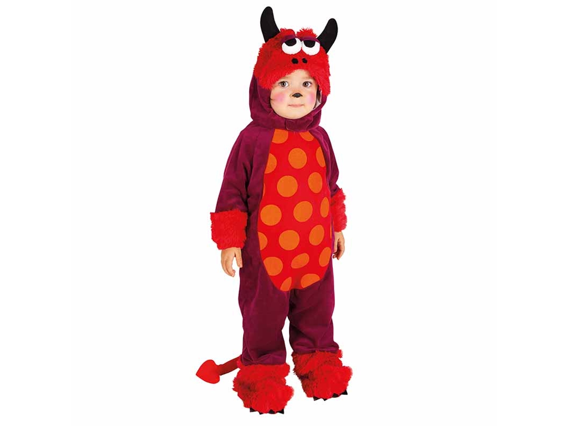Disfraz de Bebé RUBIES Monster Diablín (Tam.: 2-3 anos)