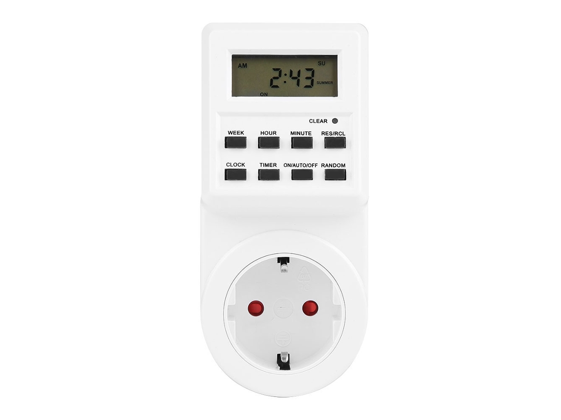 2026-interruptor De Temporizador Digital Semanal Programable Para Tomacorrientes Eléctrico Enchufable