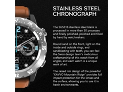 Reloj Inteligente Kavvo Oyster Urban, Luminoso, Con Bisel Giratorio Mecánico, Llamadas Locales Bluetooth, Monitor De Actividad Física Y Monitor De Fre