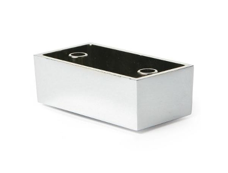 Base zamak tropea 60x30 h22 cromo