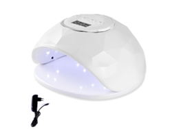Lámpara de uñas LED UV de 86 W con 4 ajustes de temporizador, secador de uñas de gel por inducción.