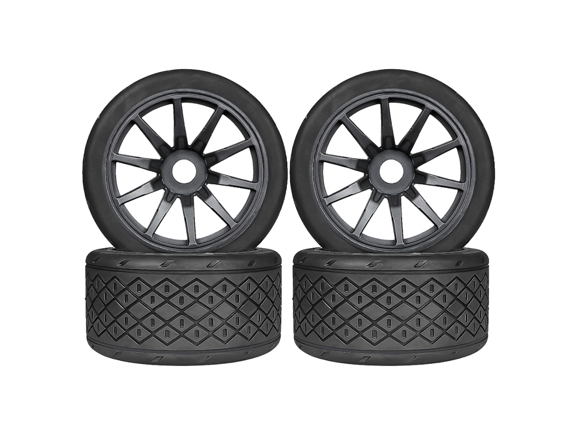 Repuestos para neumáticos de carreras de carretera para Arrma 1/7 Firebird Felony Mustang GT Flat Race RC Car Models Accesorios y piezas