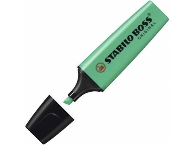 Marcador Fluorescente STABILO Boss Original (Azul)