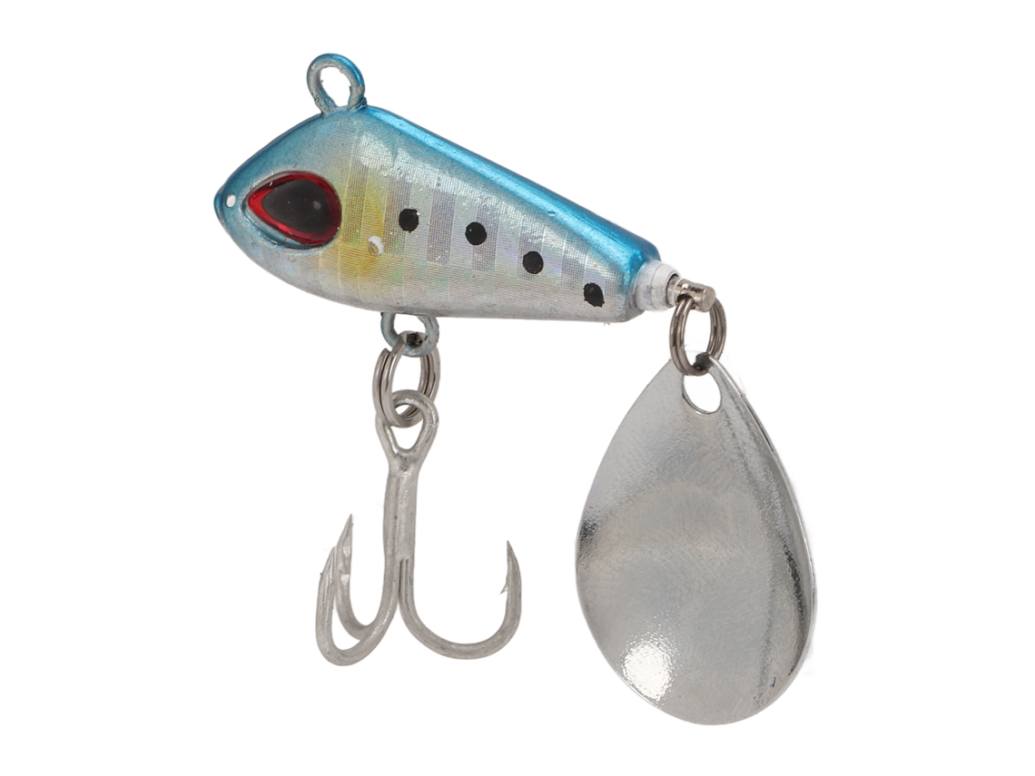 15g Señuelo Artificial De Cuchara Vib De Metal Luminoso Para Pesca De Lubina Y Channa Argus