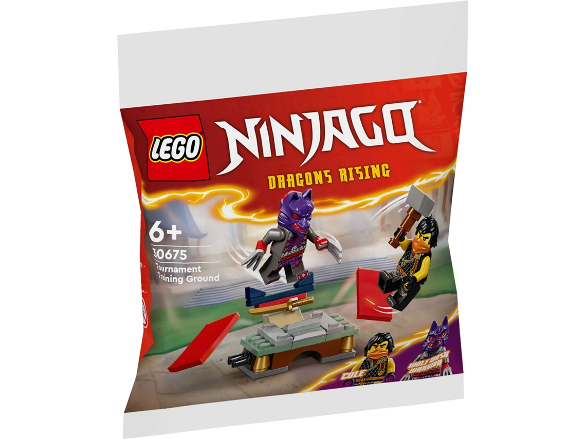 LEGO Ninjago: Campo do Torneio &amp; Templo de Batalha de Kai e Rapton 30675