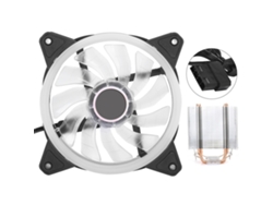 Enfriador De Cpu Ultra-silencio 4 Radiador De Tubos De Calor De Latón 775amd1155 1366 Escritorio Aurora