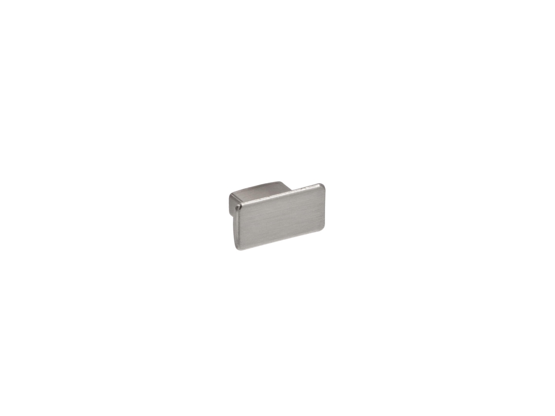 Pomo para mueble Aleación de zinc. Estilo Contemporáneo. Diámetro 30 x 16. Niquelado Satinado HARDWAREXCHANGE