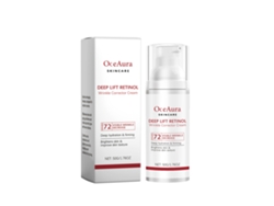 Crema antiarrugas con retinol para la piel.