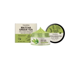 Mascarilla de arcilla con té verde para una limpieza profunda de la piel.