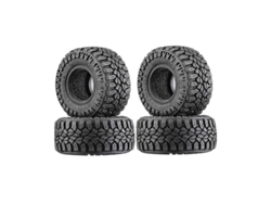 4 Neumáticos Supersuaves De 50,8 Mm (1 Pulgada) Para Coches Rc Crawler A Escala 1/18 Y 1/24 Axial Scx24 Ax24 Trx4m Fms