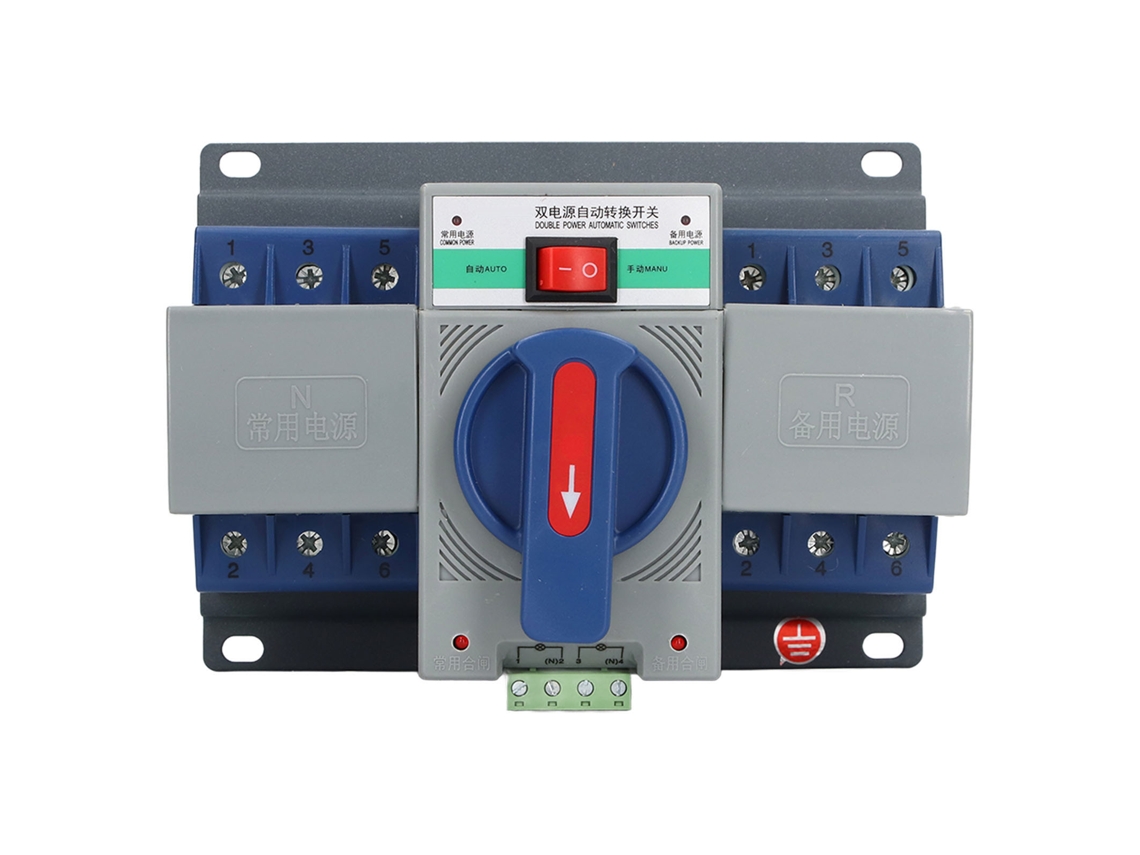 Veloriskku-interruptor De Transferência Automática De Doble Potência 3p Chave M6 Para Equipamentos Elétricos 63a 400v