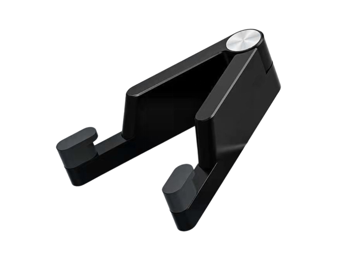 Soporte Portátil Y Plegable Para Teléfono Móvil, Fabricado En Aleación De Metal, Compacto Para Escritorio Y Viajes.