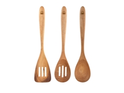 Juego de Utensilios de Cocina BENETTON Safari Madera de acacia (3 Piezas)