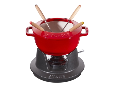 Juego de fondue 16 cm, Cereza STAUB