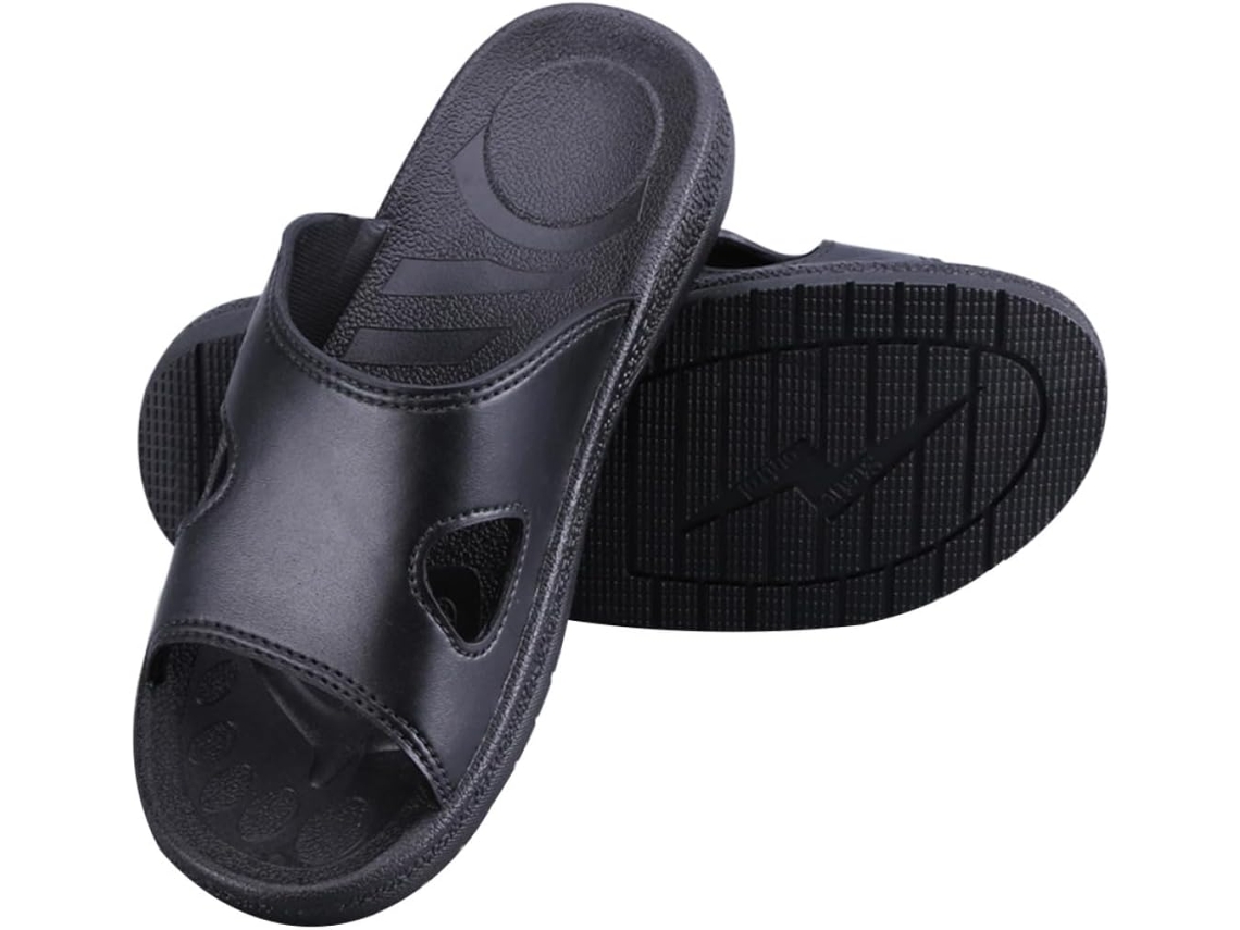 Pantuflas Antiestáticas De Pu Para Mujer Nuobesty, Talla 42, Suela Antideslizante Y Cómoda.