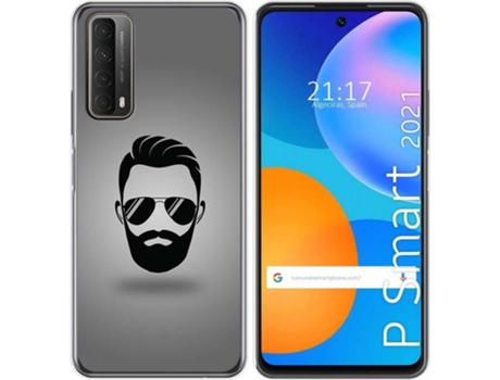 Carcasa Huawei P Smart 2021 TUMUNDOSMARTPHONE Barba Multicolor