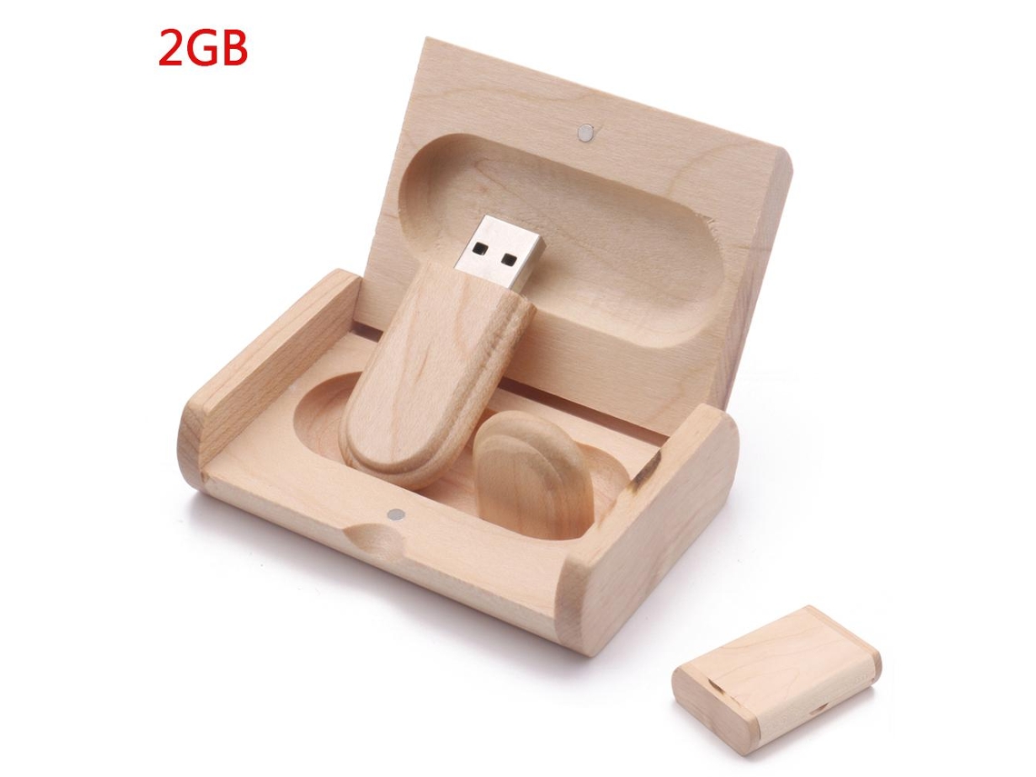 Unidad Flash Usb De Madera (almacenar Datos, Uso Portátil)